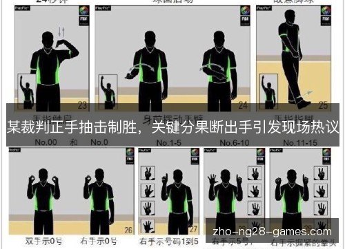 某裁判正手抽击制胜,关键分果断出手引发现场热议 某裁判正手抽击制胜,关键分果断出手引发现场热议